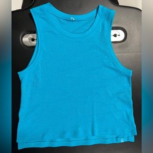 Lululemon Train to be Tank, Size 6, Blue